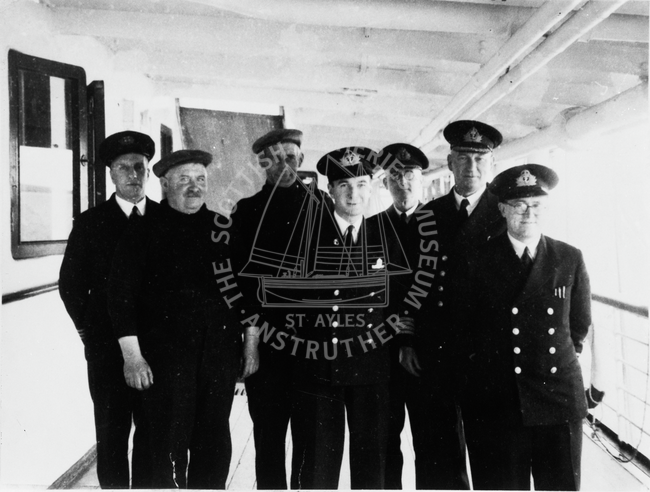 Group portrait of Naval Crew at Scapa Flow