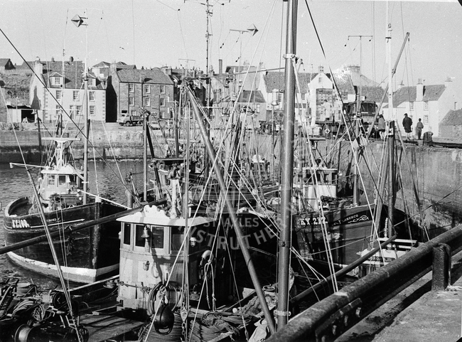 Boats in harbour, Pittenweem.