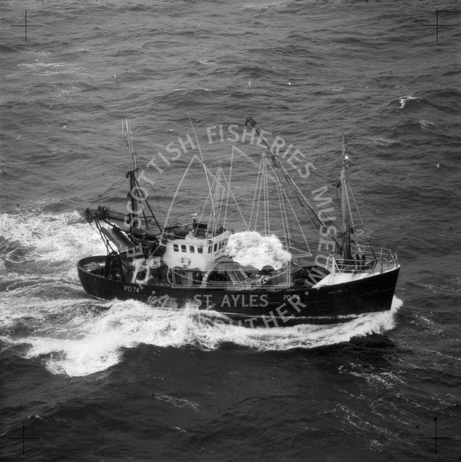 'Amethyst' PD74, at sea, November 1982.
