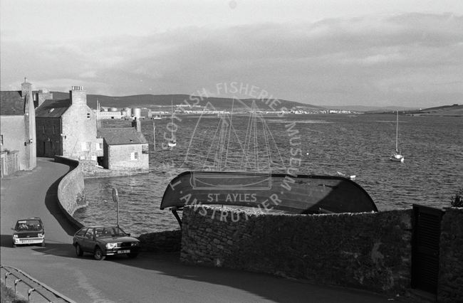 Streetscene, Lerwick, Shetland 1984