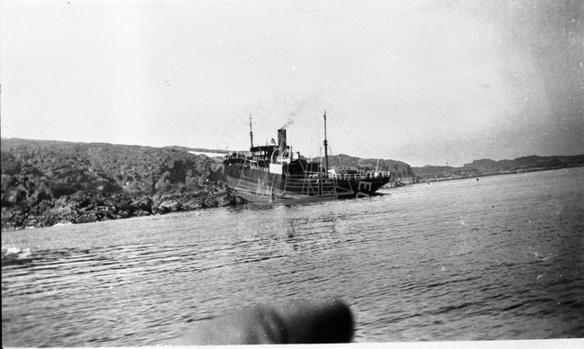 Wreck at Isle of May, 1937