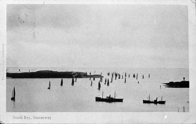 Postcard of South Bay, Stornoway.