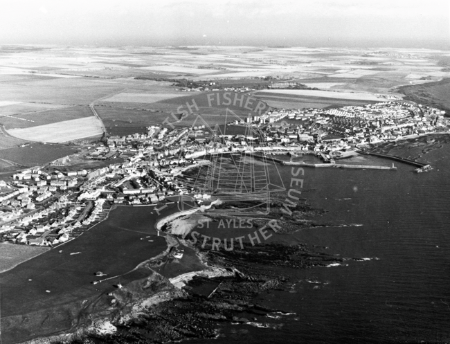 Aerial view of Anstruther
