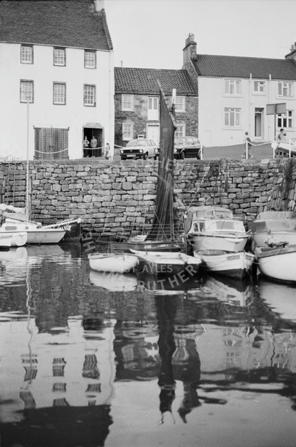 'The Light' being prepared for filming, Crail