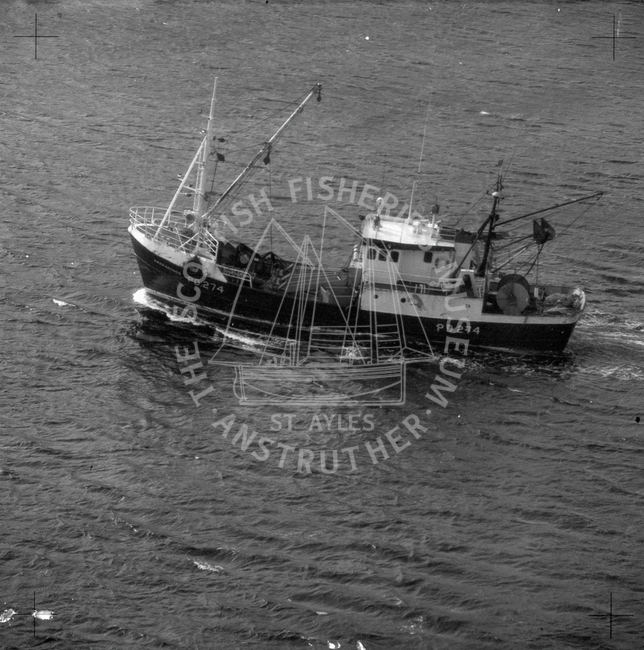 'Amaranthos', PD274, at sea, September 1982.