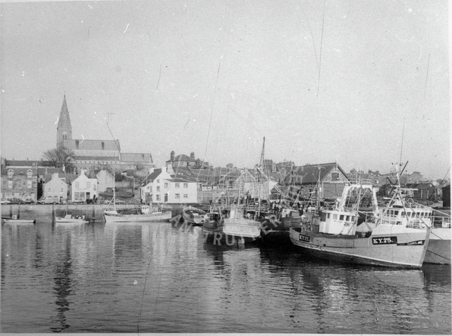 Anstruther harbour, 1975. 