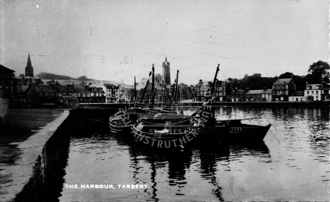 Tarbert Harbour, Argyll, circa 1940s