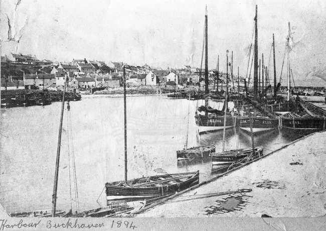 Buckhaven harbour, 1894. 