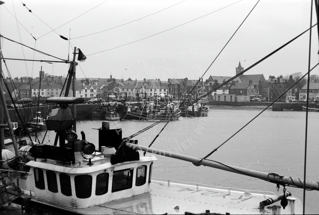 Anstruther Harbour, Winter 1984/85.