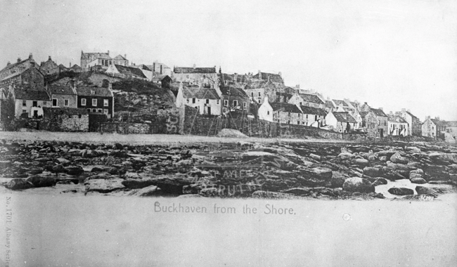 Buckhaven from the shore, c.1902. 