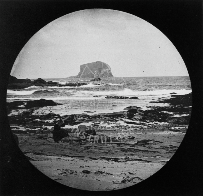 The Bass Rock, North Berwick, 1890s.
