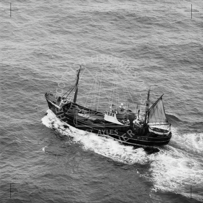 'Anna Christina', KY338, at sea, 1982.