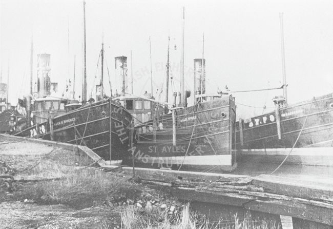 Boats in Great Yarmouth
