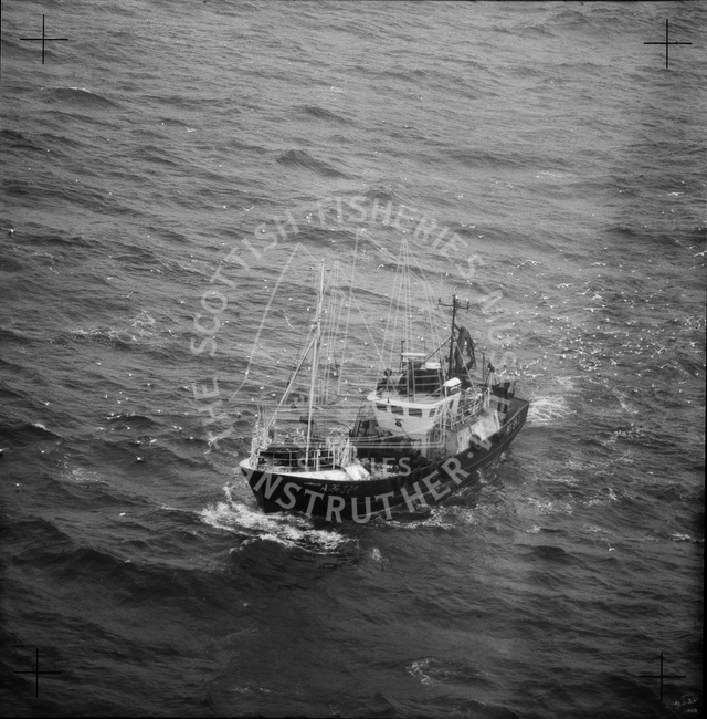 'AnnWood', at sea, 1982
