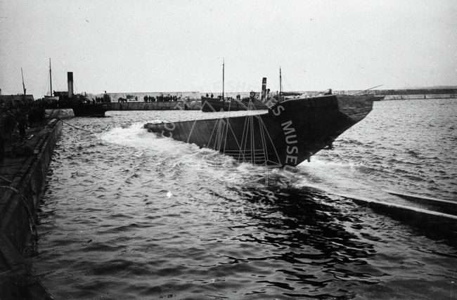 Launch of boat built at Forbes of Sandhaven