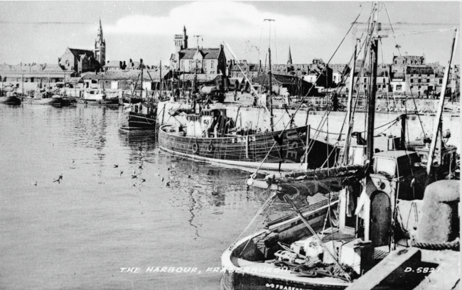 The Harbour, Fraserburgh, 1960's