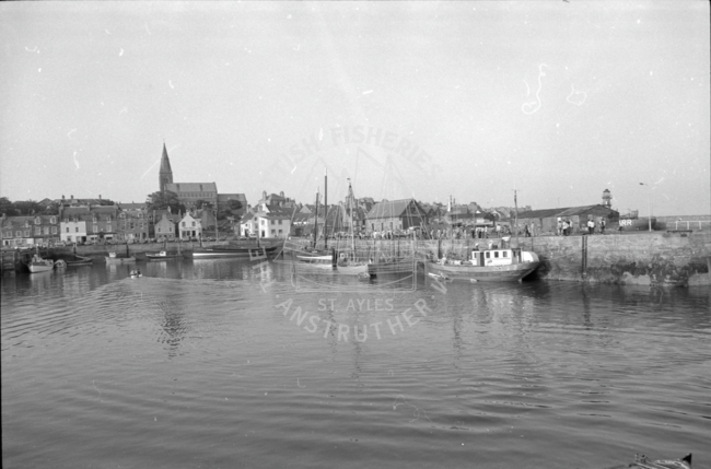 Anstruther harbour, 1983.