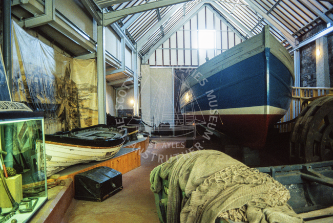 'Lively Hope' in the Boatyard Gallery