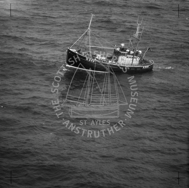 'Bon Ami', K469, at sea, February 1983.