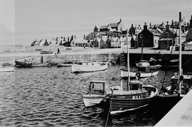 Boats in Findochty harbour