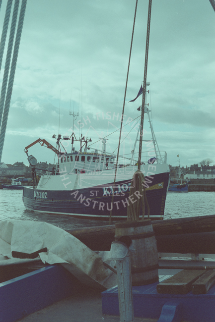 'Ardgour IV' docking in Anstruther