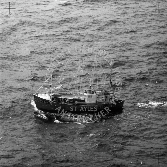 'Alma', K245, at sea, 1982.