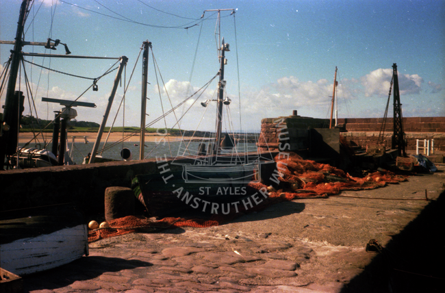 North Berwick harbour, 1979.