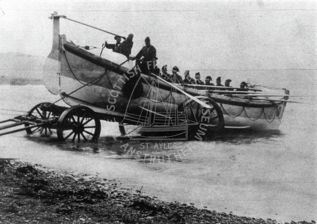 Launch of the 'Admiral Fitzroy', Anstruther