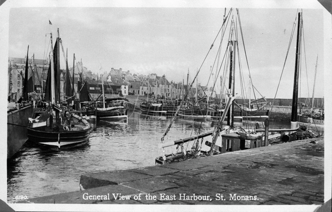Postcard entitled 'General View of the East