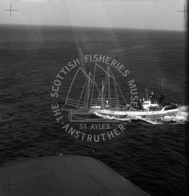 'Orcades VIking', K616, at sea, 1982.