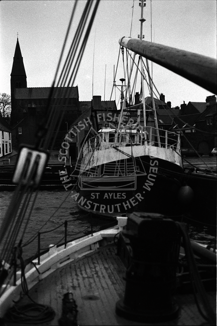 A corner of Anstruther Harbour, 1985