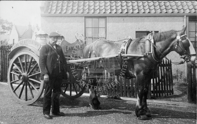 Earlseat Dairy cart, Anstruther.
