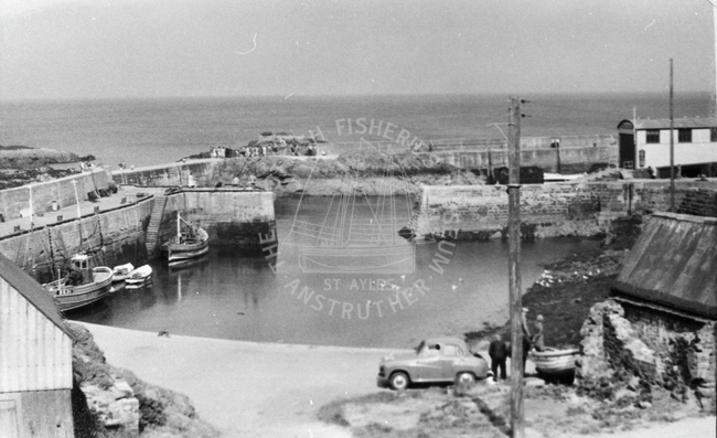 Harbour, St Abb's, 1940.