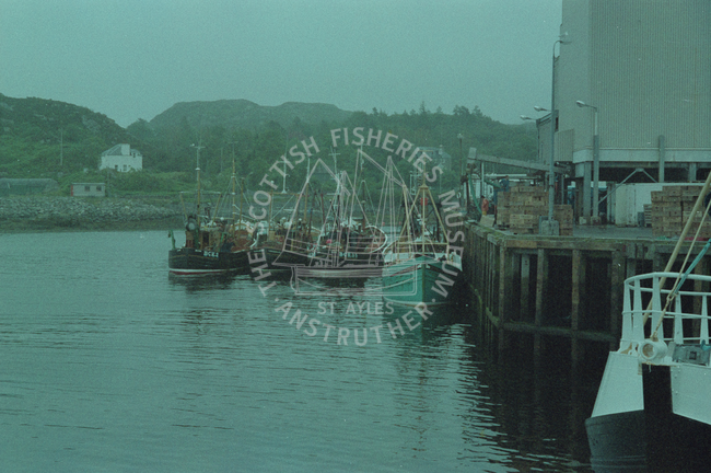Boats in Lochinver harbour