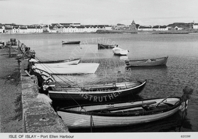 Postcard entitled 'Isle of Islay: Port Ellen