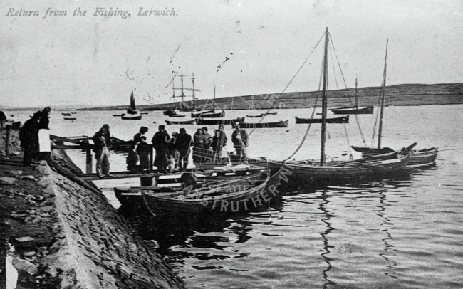 Return from the Fishing, Lerwick