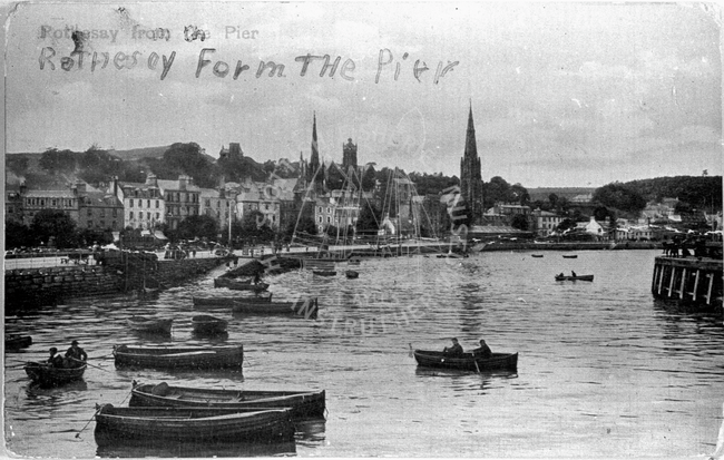 'Rothesay From the pier'