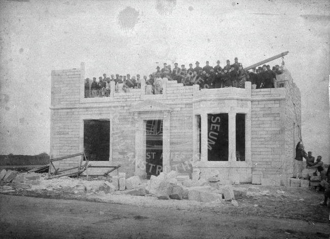 Construction of Kirk Manse, Cellardyke.