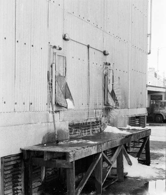 Fisherman's ice factory, Tarbert, 1984.
