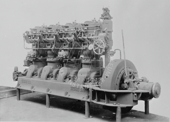 Gardner semi-engine