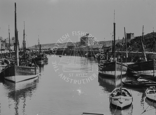Eyemouth Harbour from Railway Station