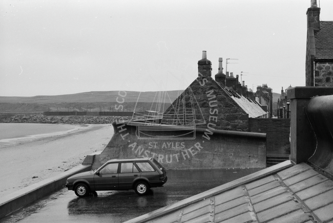Harbour, Footdee, Aberdeen, September 1984.