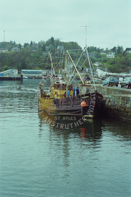 'Altair', CN292 at Oban harbour, April 1990. 