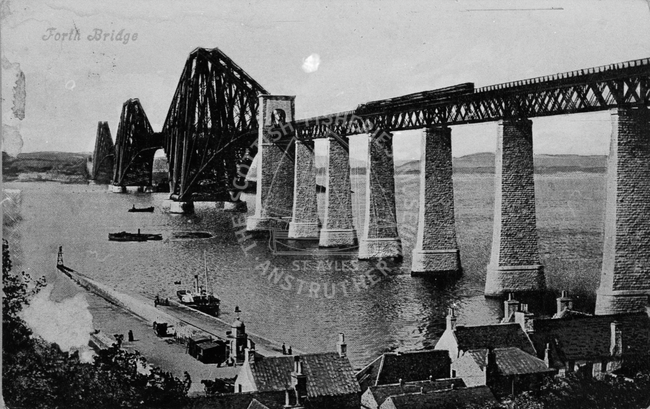 Postcard of 'The Forth Rail Bridge'