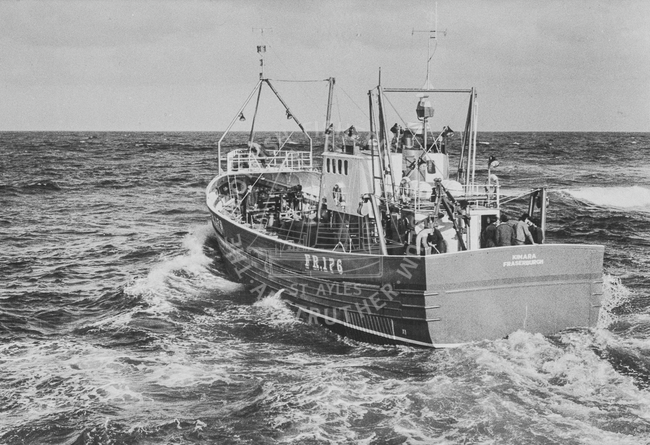 'Kimara' at sea