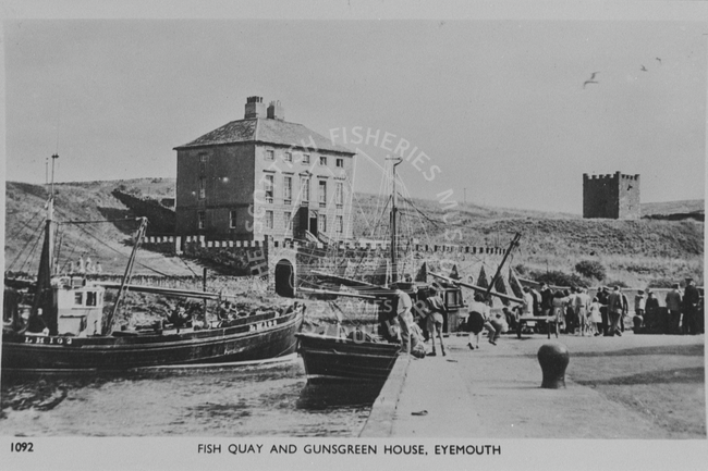 Fish Quay and Gunsgreen House, Eyemouth