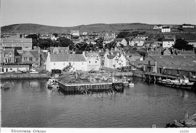 Postcard entitled 'Stromness, Orkney'
