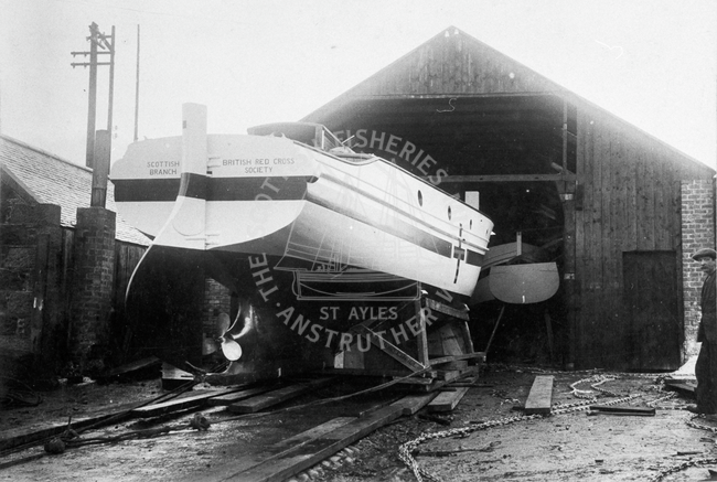 Boat being built at Forbes of Sandhaven, c