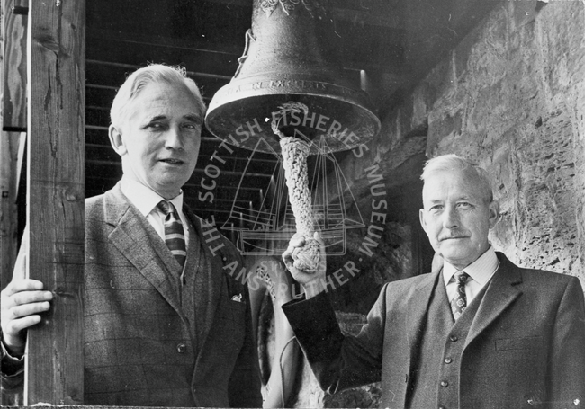 Portrait of Hew Lorimer and Provost Wilfred