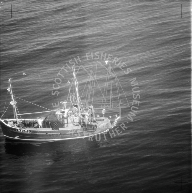 'Floresco' AH72, at sea, April 1983.
